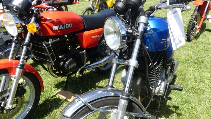 005 Maico MD 250 luft und wassergekühlt