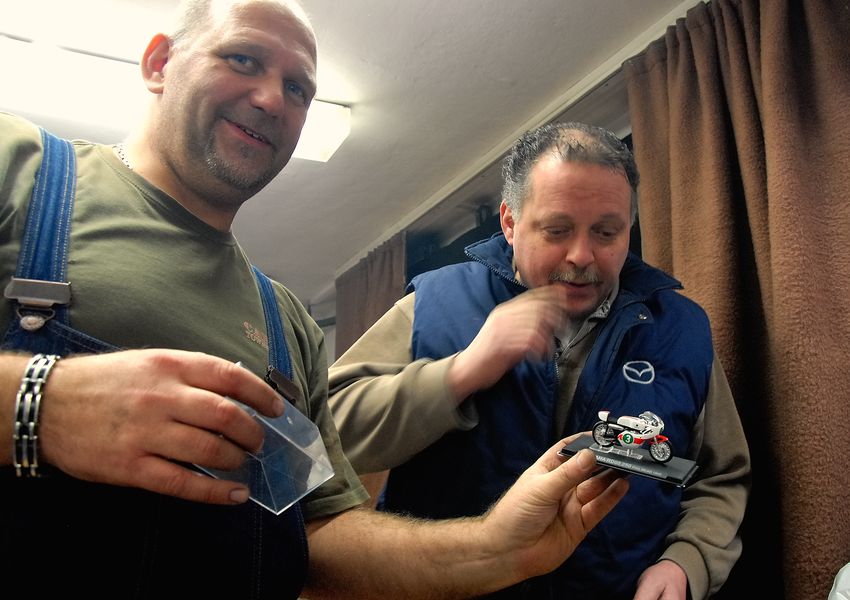 YAMAHA RD 05 A li Andreas Peck re OLLI Oliver Burgkraf